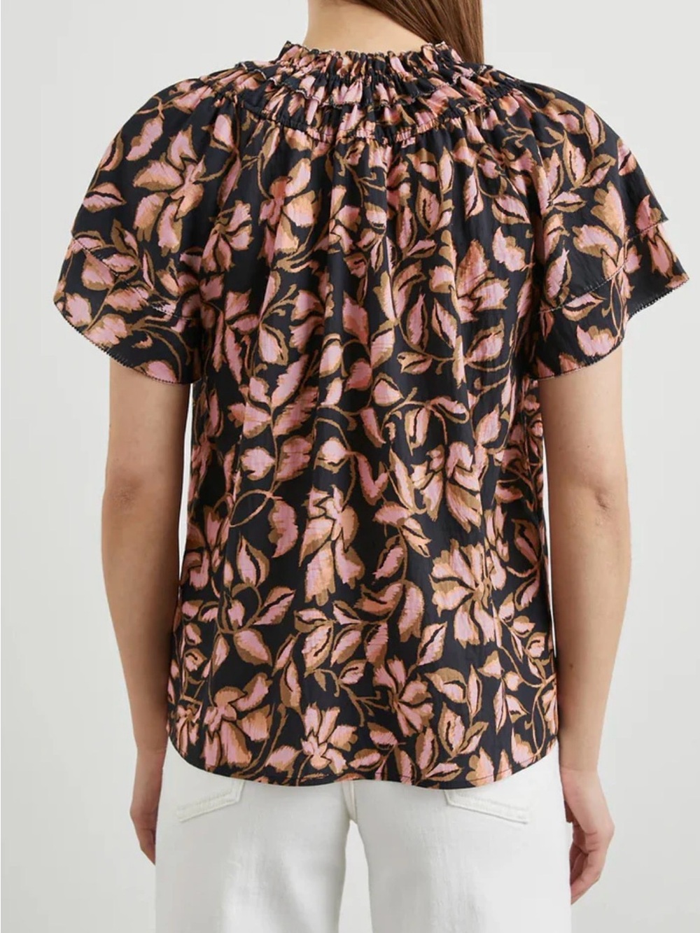 NWT Rails Kamila Top in Jasmine Floral Print Size Large - Picture 3 of 8